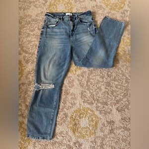 LOFT Light Blue Straight Leg Jeans